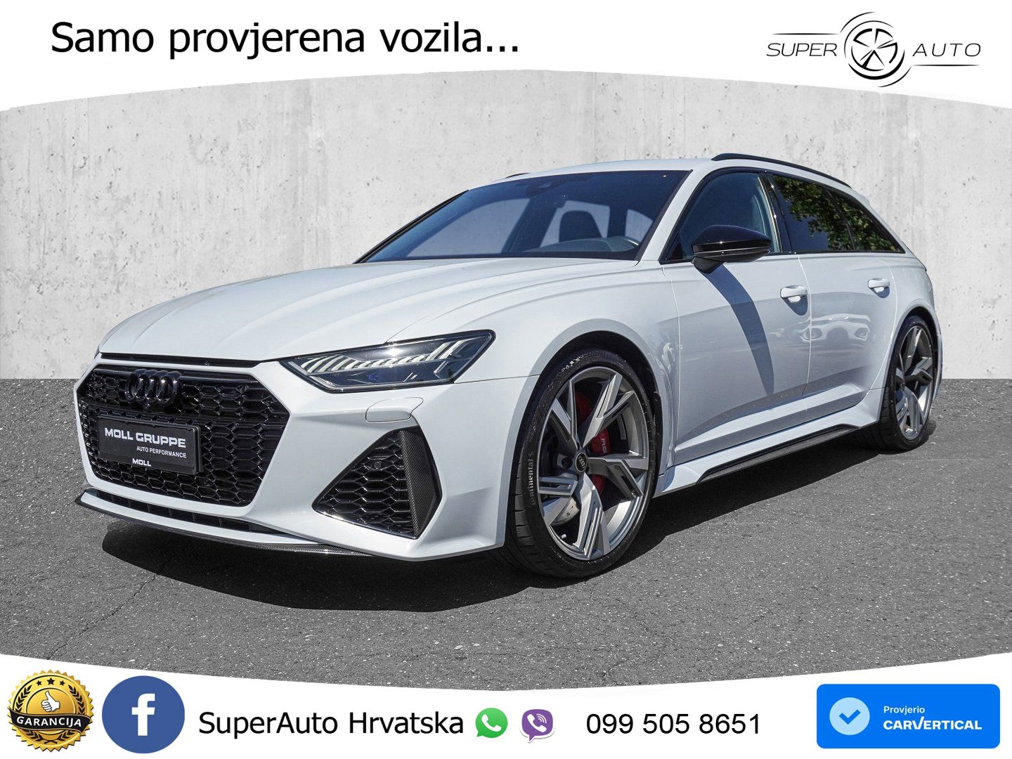 Audi RS6 Avant 4.0 TFSI V8 (600 KS) quattro Tiptronic MATRIX+GR SJED+KAM