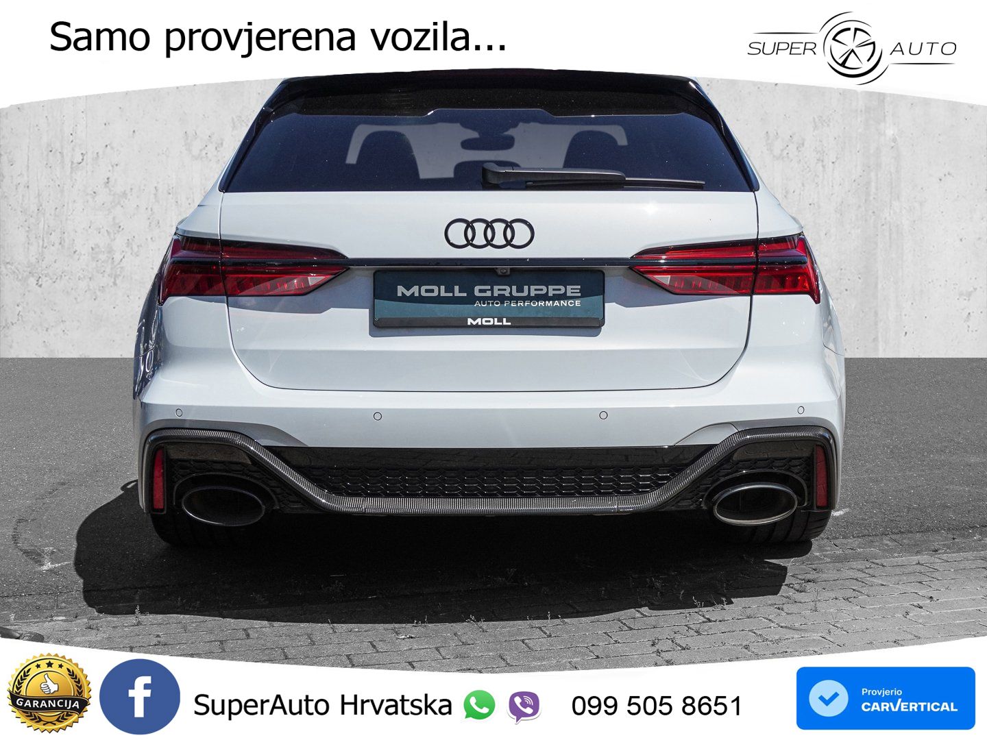 Audi RS6 Avant 4.0 TFSI V8 (600 KS) quattro Tiptronic MATRIX+GR SJED+KAM