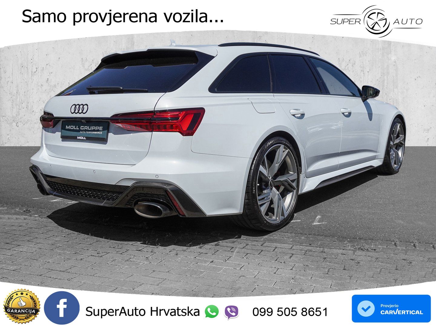 Audi RS6 Avant 4.0 TFSI V8 (600 KS) quattro Tiptronic MATRIX+GR SJED+KAM