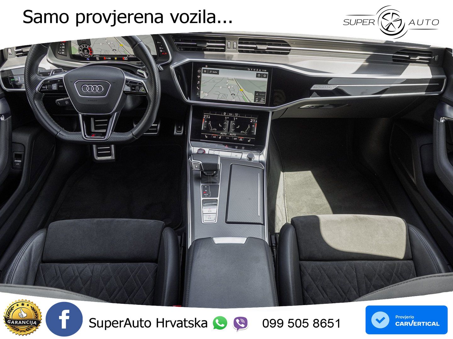 Audi RS6 Avant 4.0 TFSI V8 (600 KS) quattro Tiptronic MATRIX+GR SJED+KAM