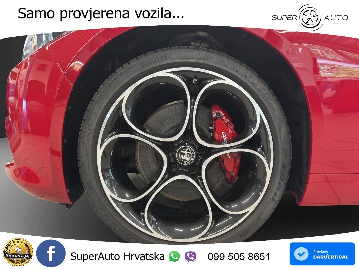 Alfa Romeo Giulia 2.0 Turbo (280 KS) Q4 Automatic LED+GR SJED+ACC