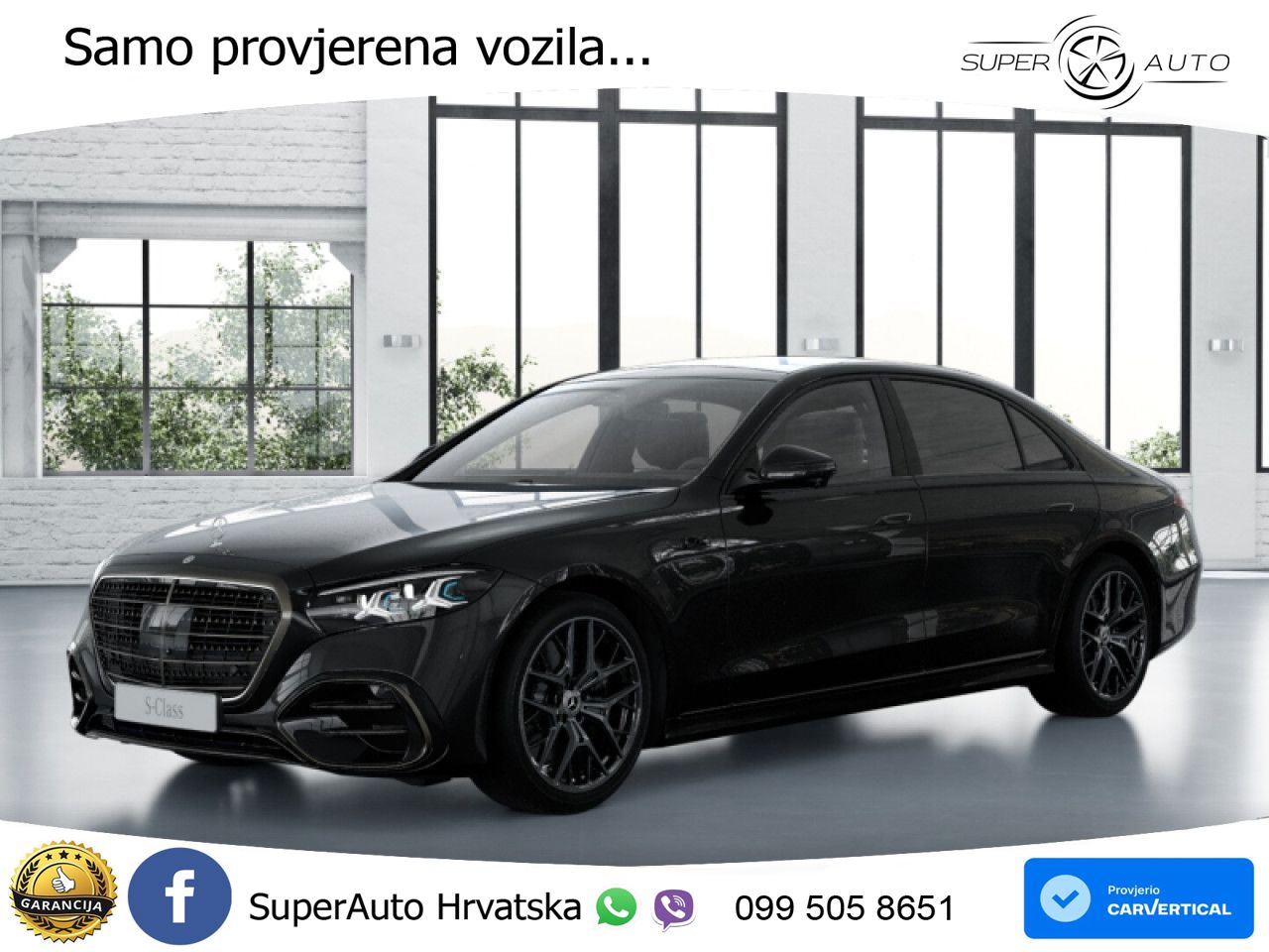 Mercedes S 450d (367 KS) EQ Boost 4MATIC 9G-TRONIC AMG ACC+HEAD+4xGR SJED+360+PANO