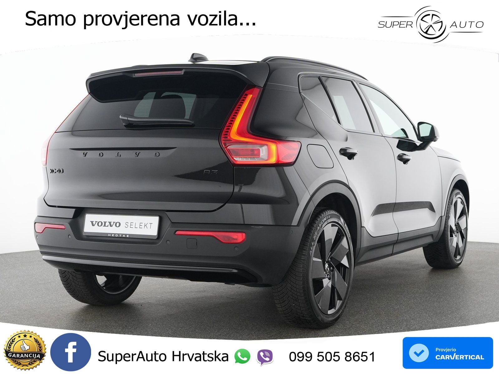 Volvo XC40 2.0 B3 163 KS Automatic ACC+GR SJED+360+PANO