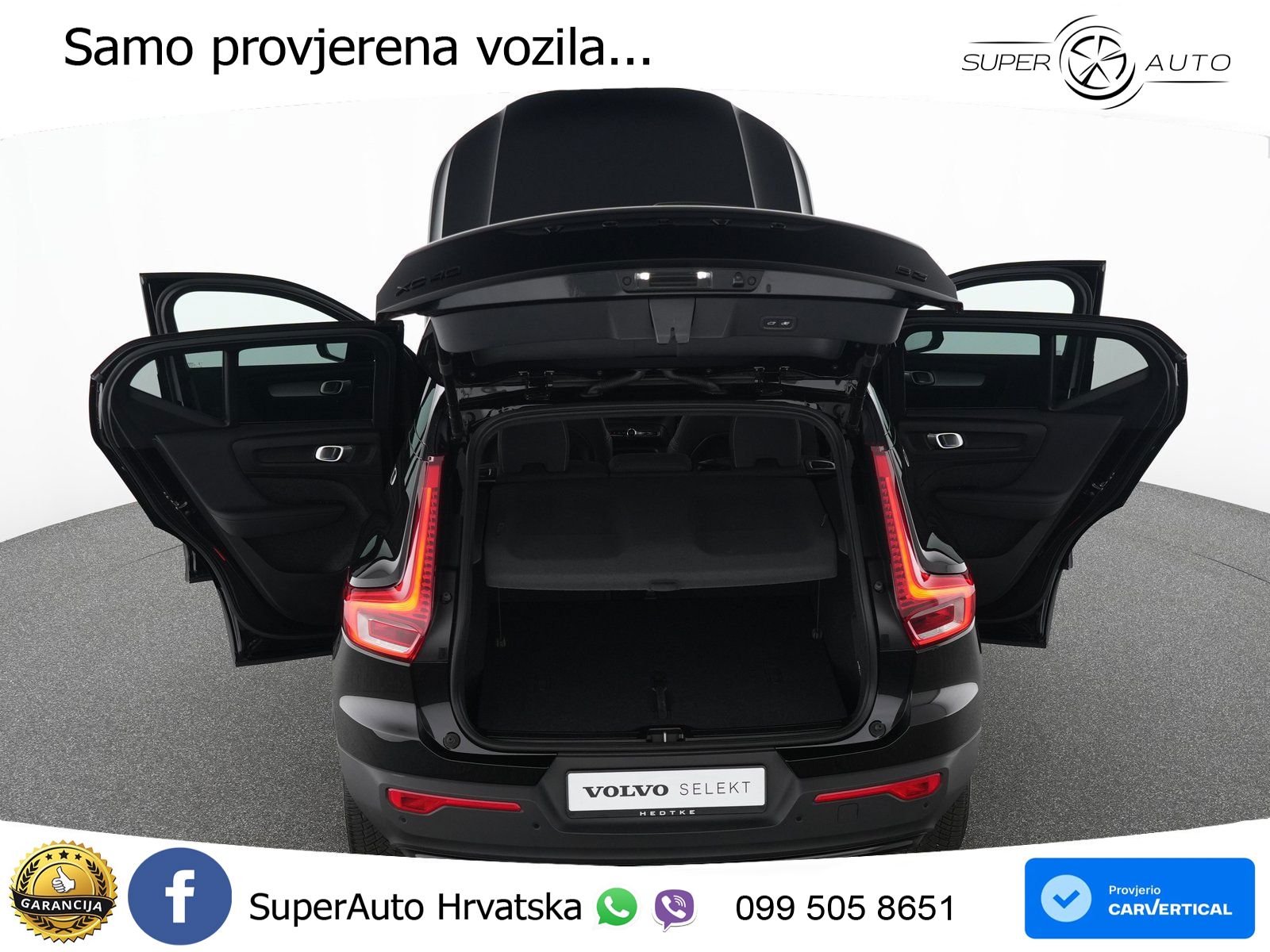 Volvo XC40 2.0 B3 163 KS Automatic ACC+GR SJED+360+PANO