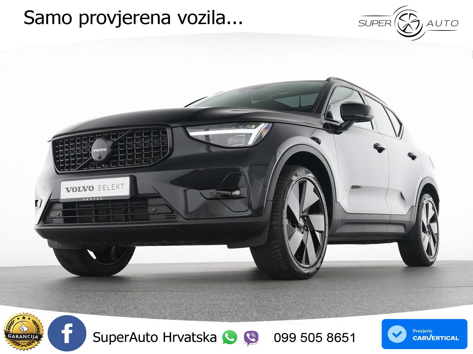 Volvo XC40 2.0 B3 163 KS Automatic ACC+GR SJED+360+PANO
