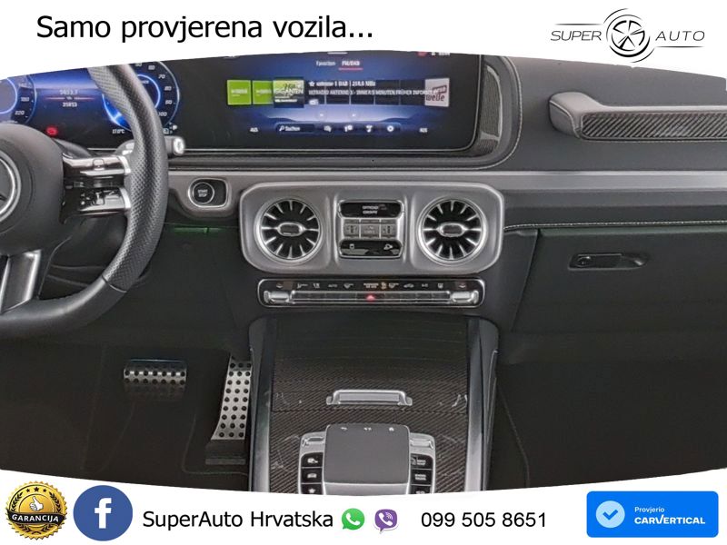 Mercedes G 580 EQ Long 116 kWh (587 KS) 4MATIC Superior ACC+GR SJED+360+PANO