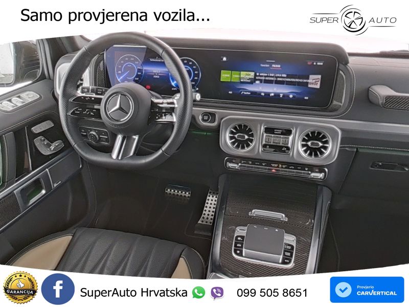 Mercedes G 580 EQ Long 116 kWh (587 KS) 4MATIC Superior ACC+GR SJED+360+PANO