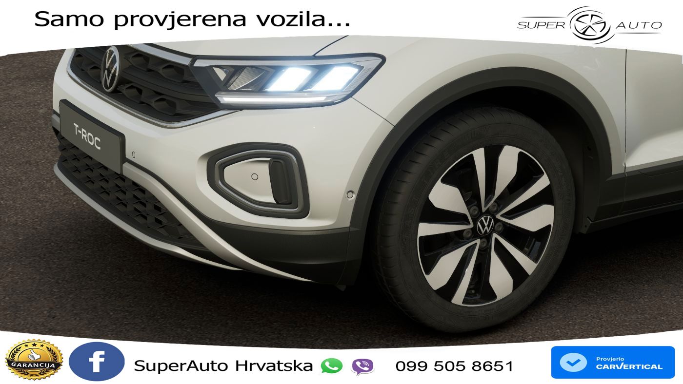 Volkswagen T-Roc I 1.5 TSI (150 KS) DSG LED+GR SJED+ACC
