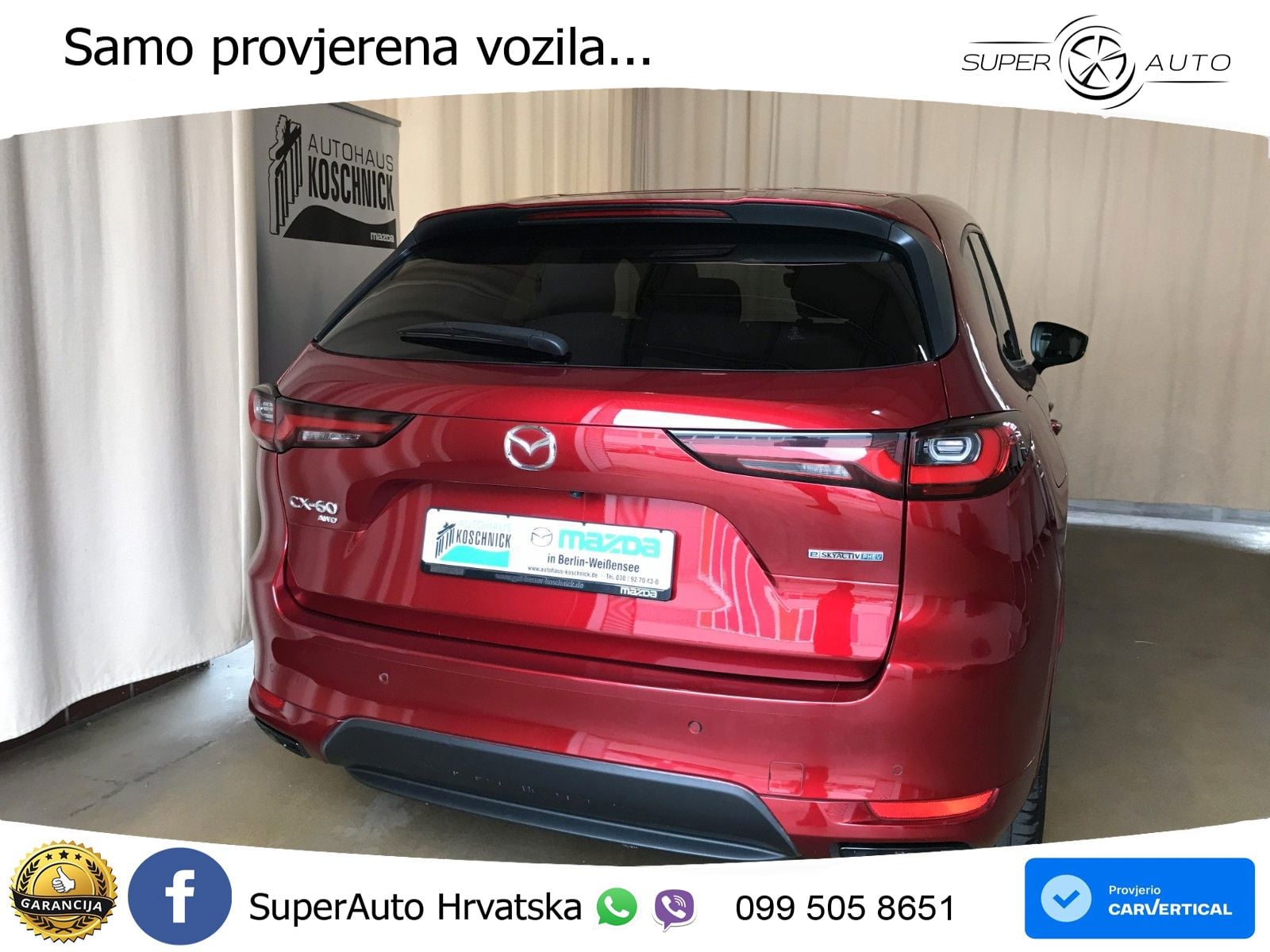 Mazda CX-60 2.5 e-Skyactiv (328 KS) AWD Automatic LED+GR SJED+ACC