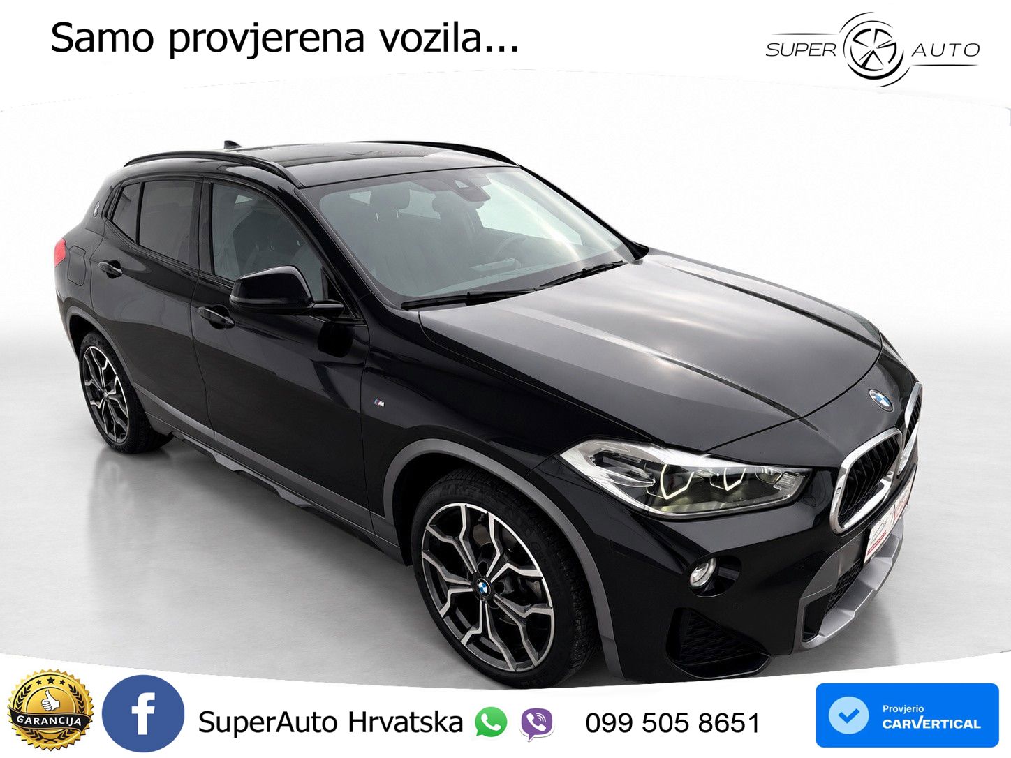 BMW X2 xDrive20d Steptronic M Sport LED+GR SJED+ACC