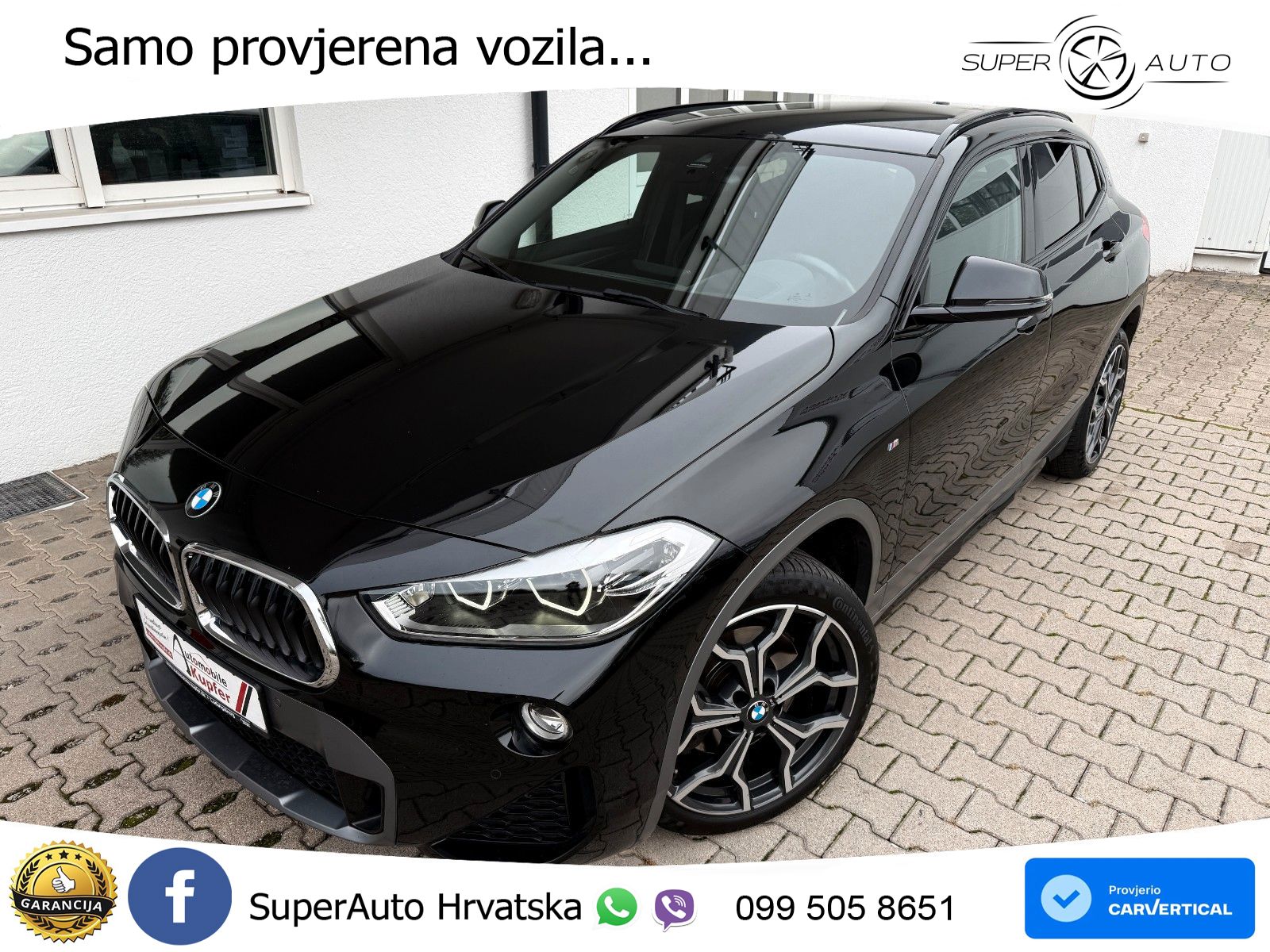 BMW X2 xDrive20d Steptronic M Sport LED+GR SJED+ACC