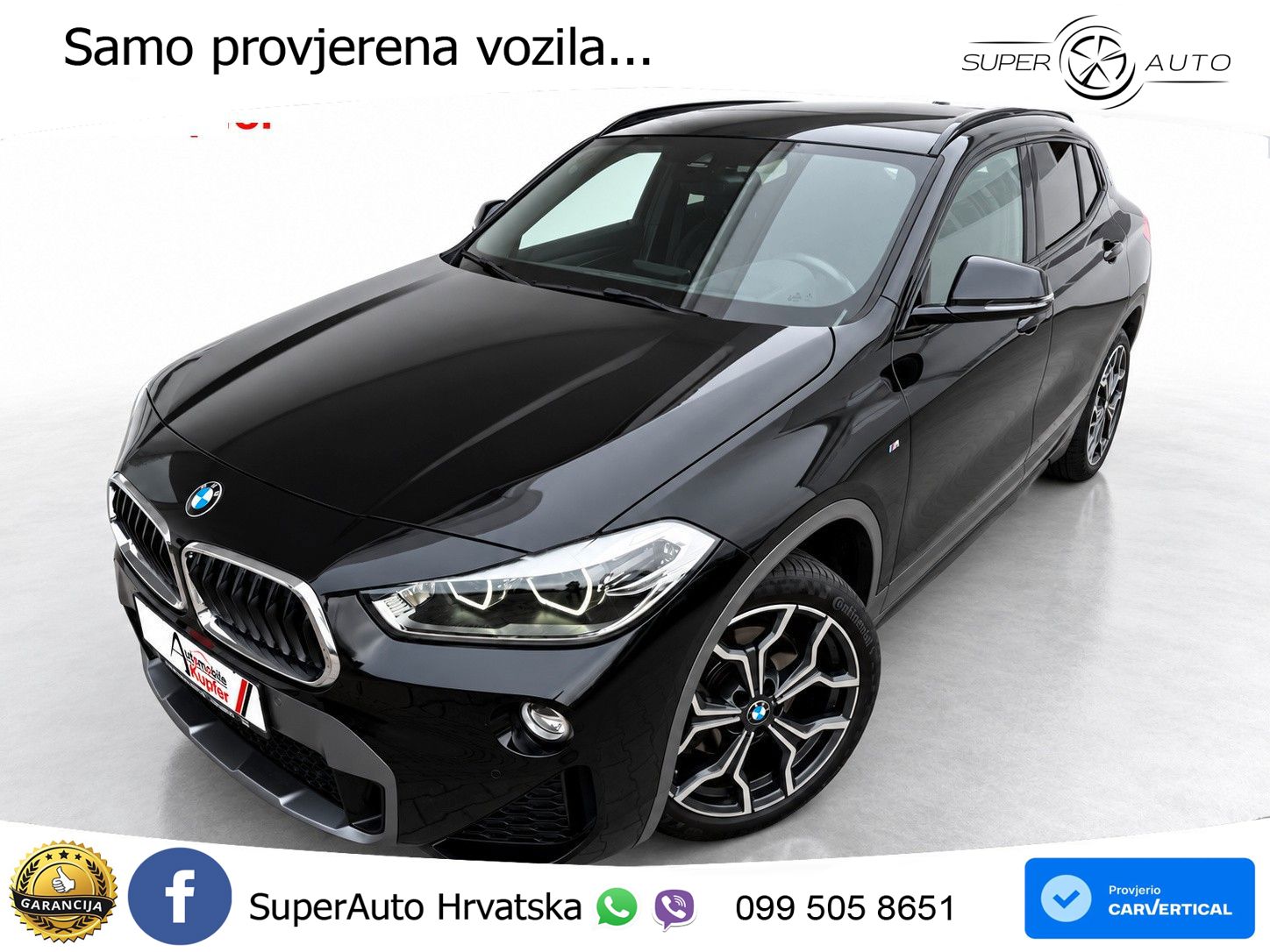 BMW X2 xDrive20d Steptronic M Sport LED+GR SJED+ACC