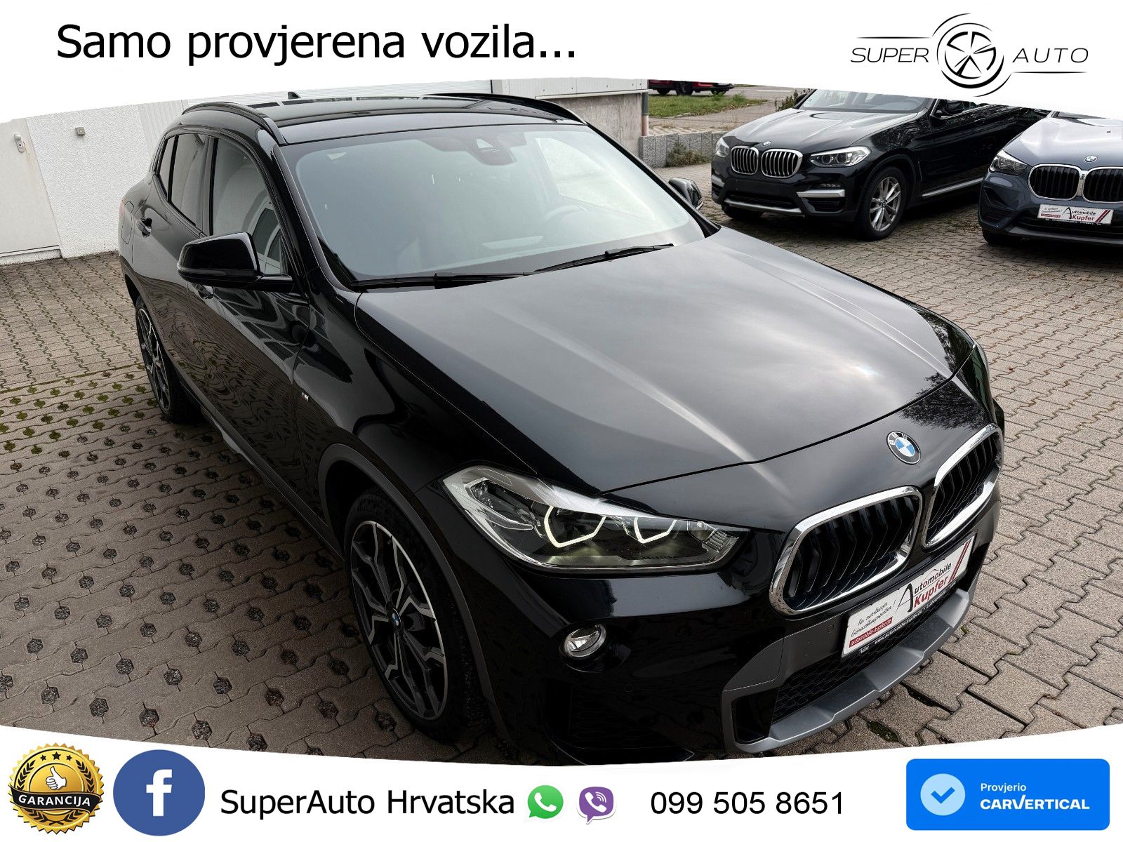 BMW X2 xDrive20d Steptronic M Sport LED+GR SJED+ACC
