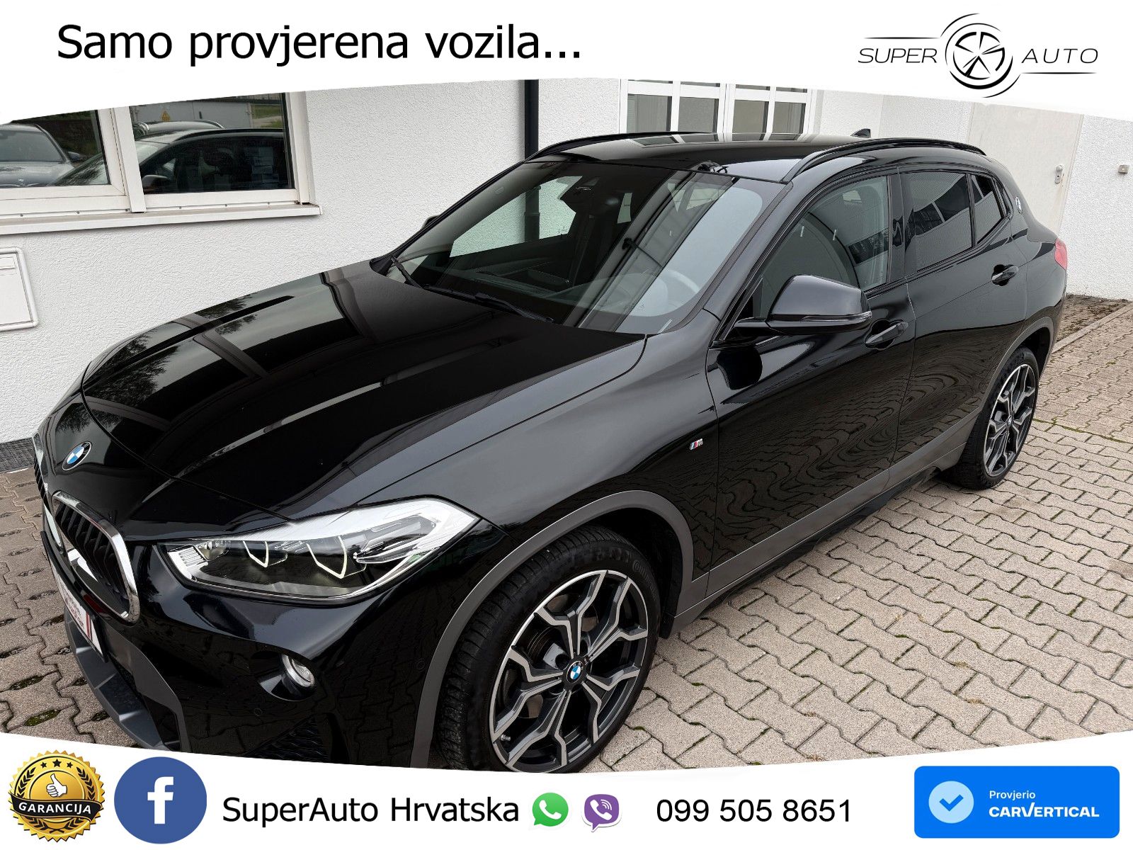 BMW X2 xDrive20d Steptronic M Sport LED+GR SJED+ACC