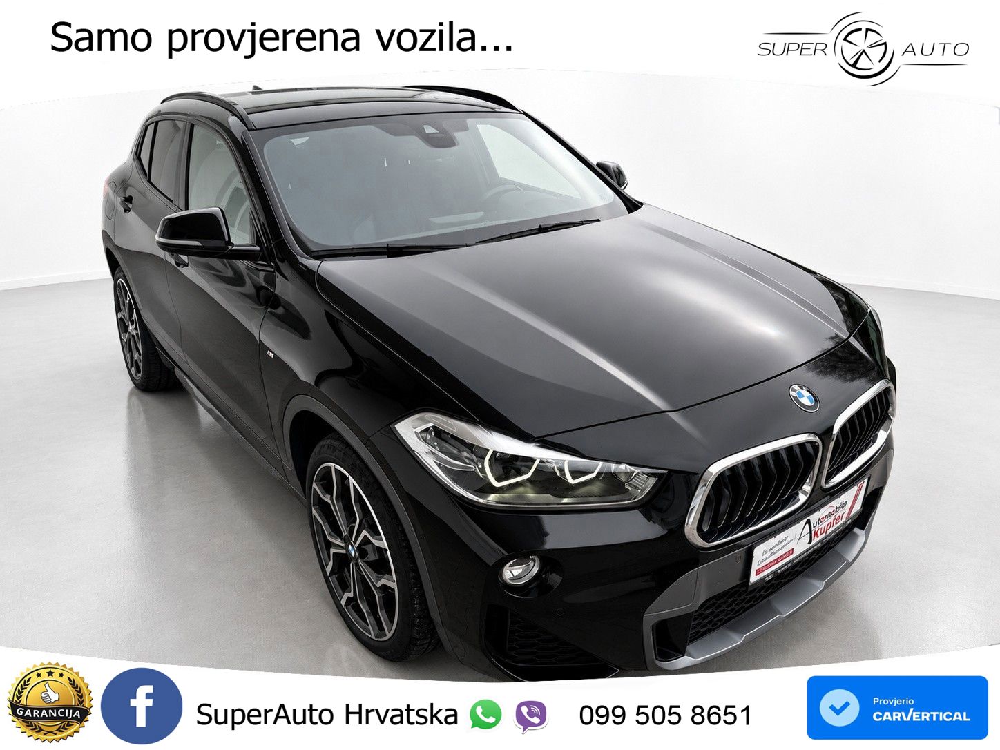 BMW X2 xDrive20d Steptronic M Sport LED+GR SJED+ACC