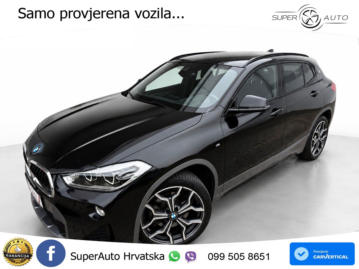 BMW X2 xDrive20d Steptronic M Sport LED+GR SJED+ACC