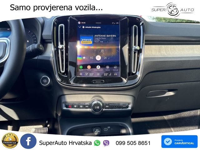 Volvo XC40 2.0 B3 163 KS Automatic ACC+GR SJED+360+PANO