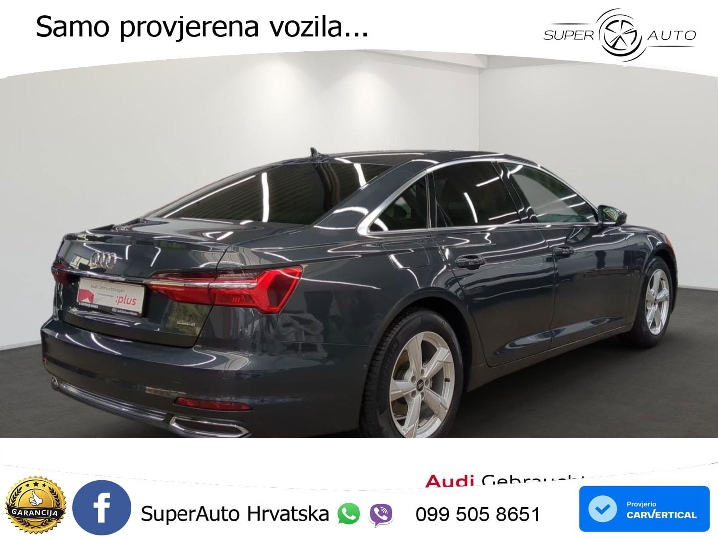 Audi A6 40 TDI (204 KS) quattro ultra S tronic LED+GR SJED+ACC