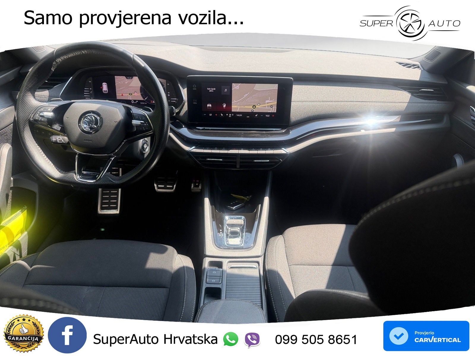 Škoda Octavia Combi 2.0 TDI (150 KS) DSG SportLine LED+GR SJED+ACC