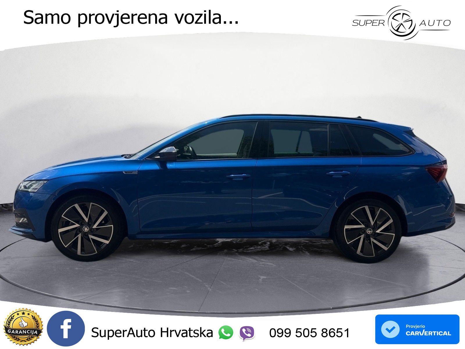 Škoda Octavia Combi 2.0 TDI (150 KS) DSG SportLine LED+GR SJED+ACC