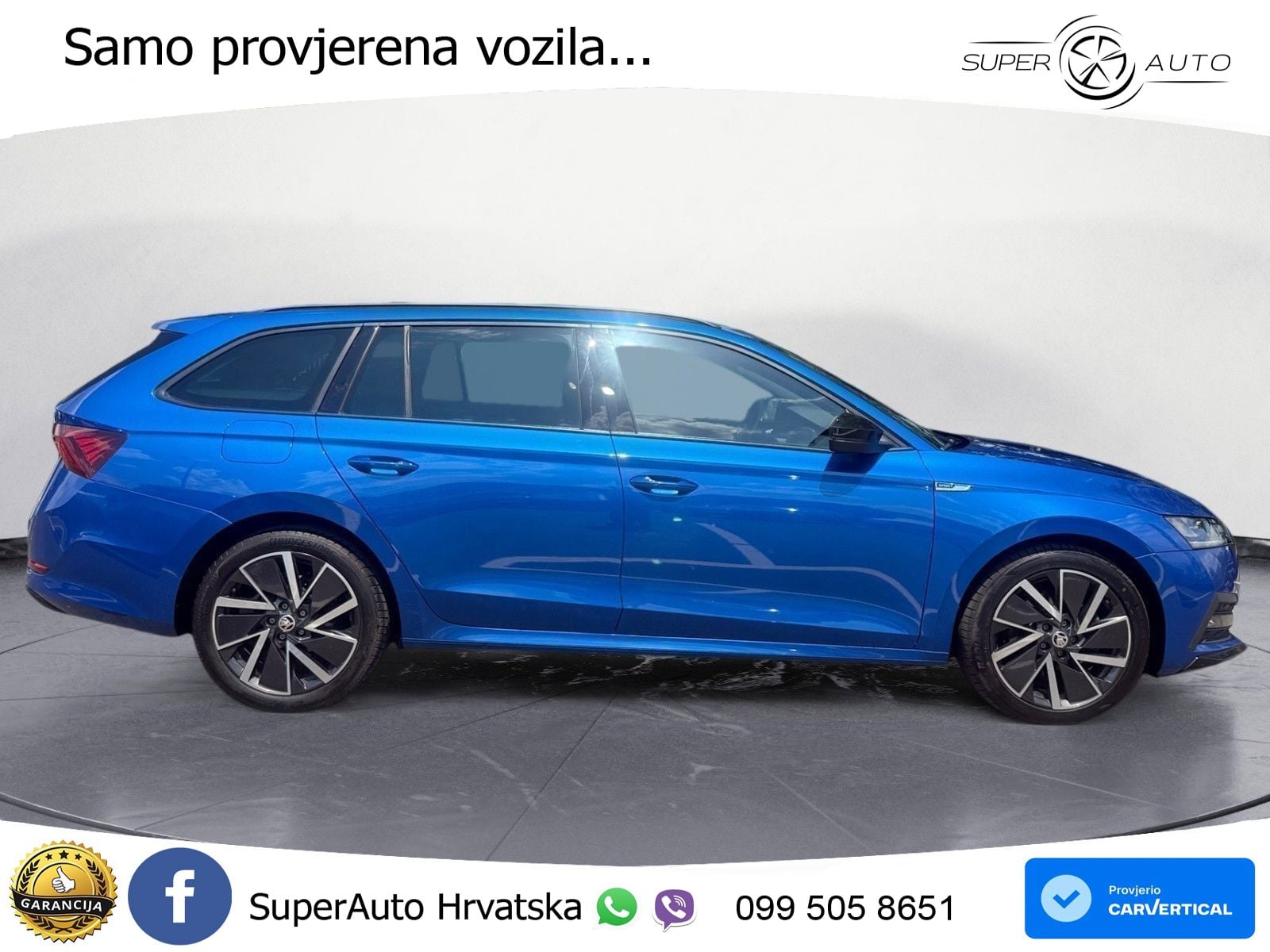 Škoda Octavia Combi 2.0 TDI (150 KS) DSG SportLine LED+GR SJED+ACC