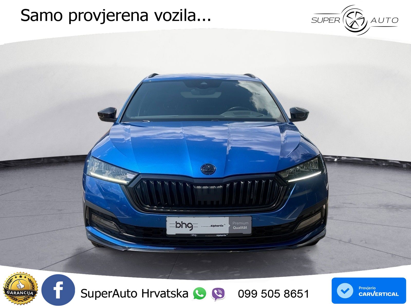 Škoda Octavia Combi 2.0 TDI (150 KS) DSG SportLine LED+GR SJED+ACC