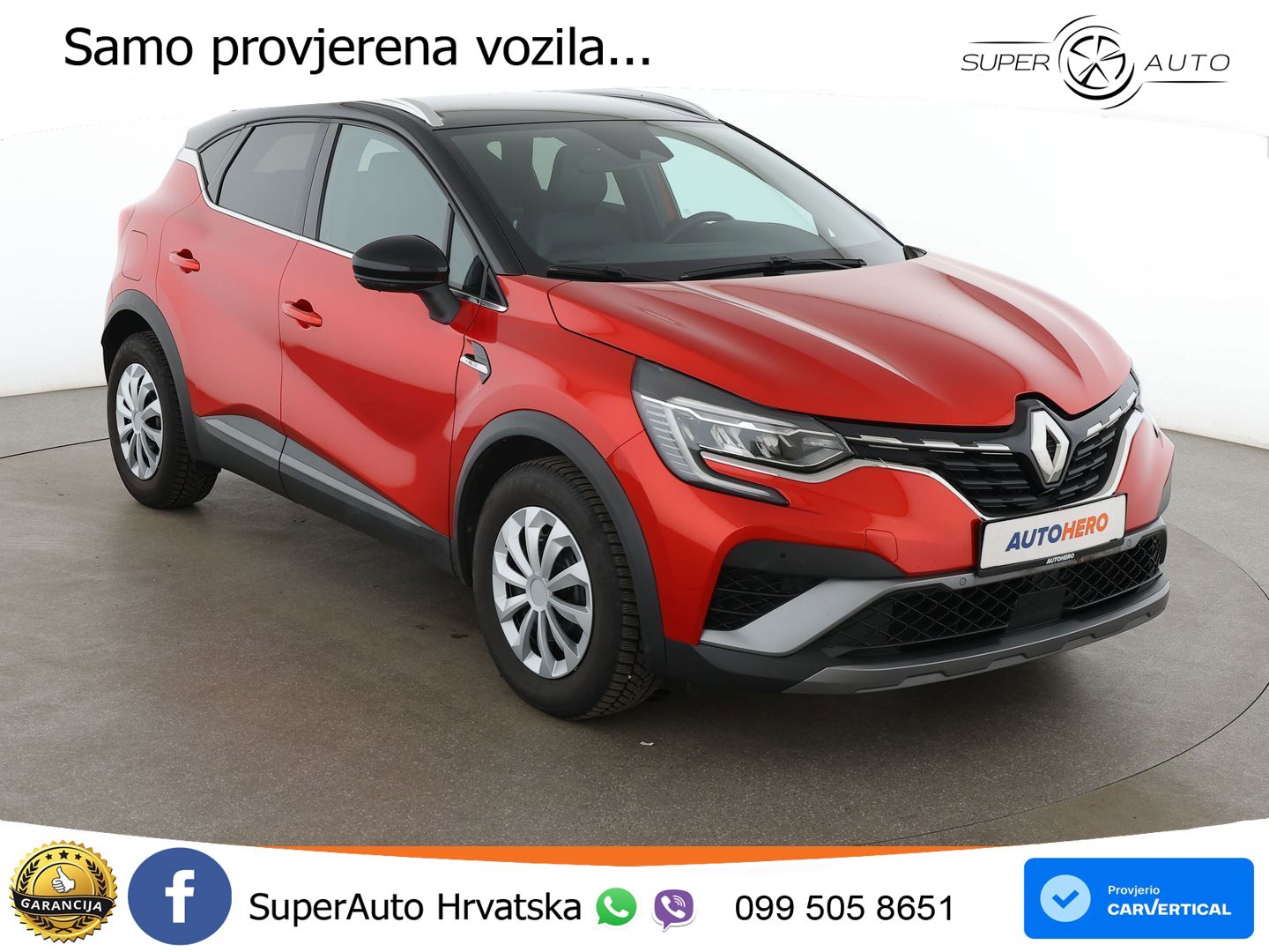 Renault Captur 1.3 TCe (140 KS) R.S. Line LED+GR SJED+ACC