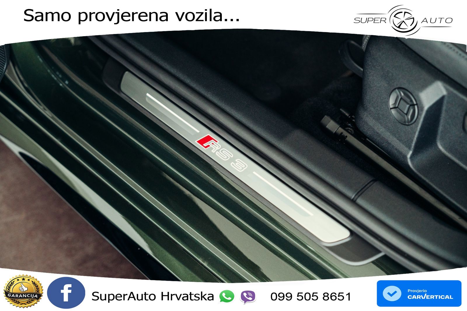 Audi RS3 Sedan 2.5 TFSI (400 KS) quattro S tronic