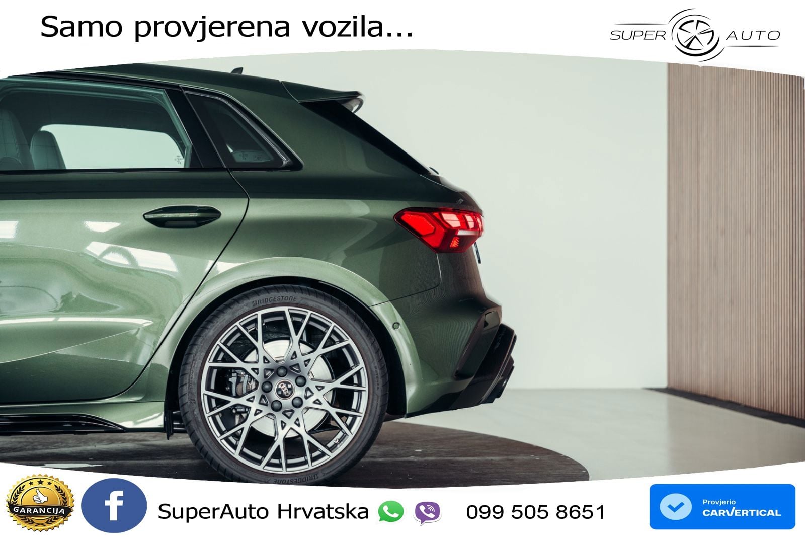 Audi RS3 Sedan 2.5 TFSI (400 KS) quattro S tronic