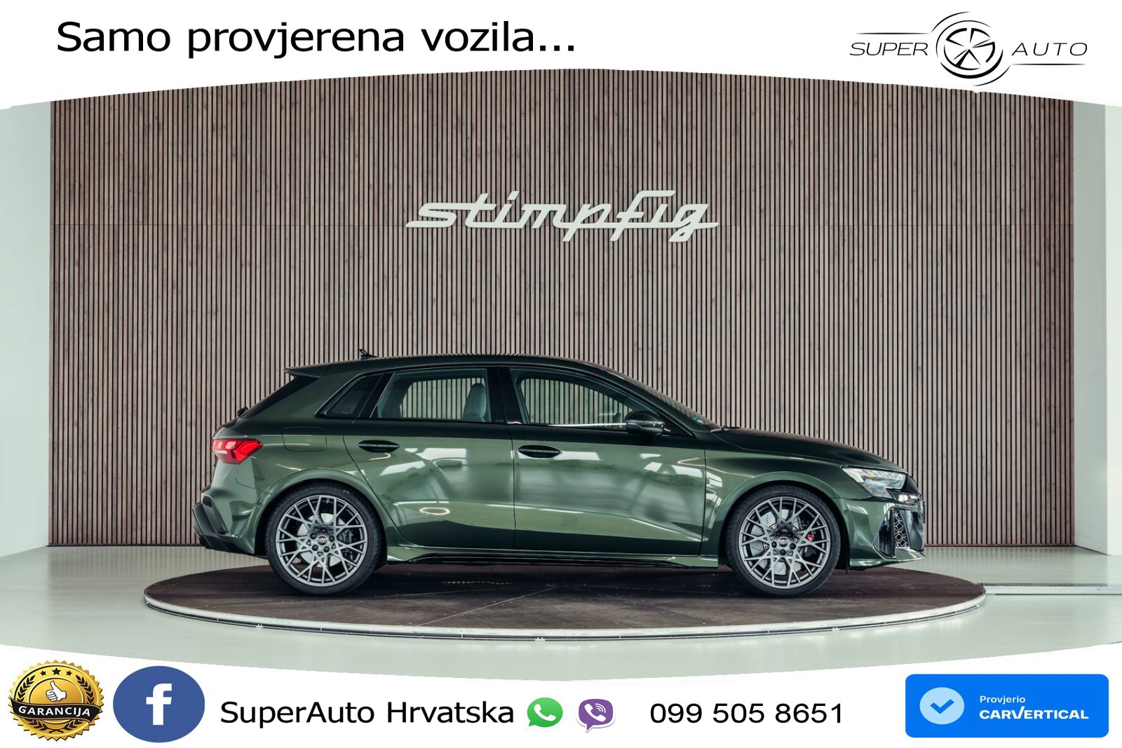 Audi RS3 Sedan 2.5 TFSI (400 KS) quattro S tronic