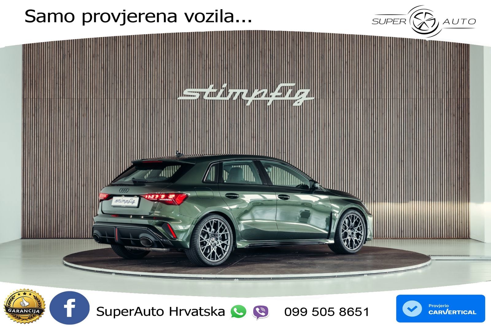 Audi RS3 Sedan 2.5 TFSI (400 KS) quattro S tronic