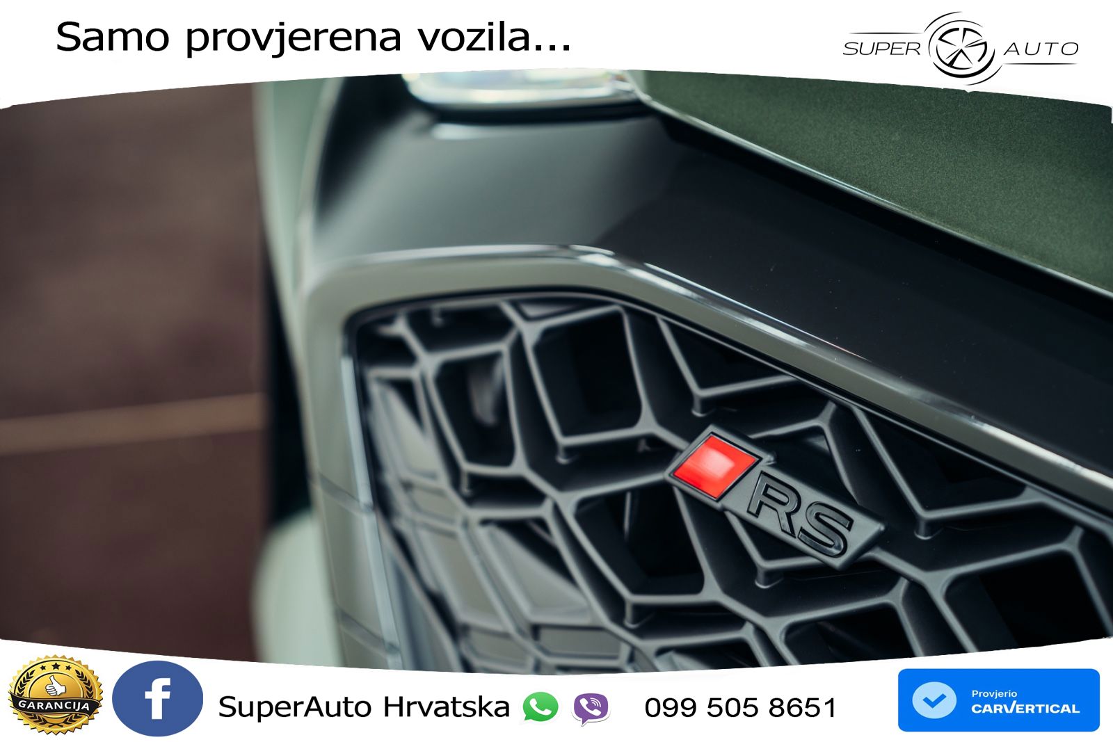 Audi RS3 Sedan 2.5 TFSI (400 KS) quattro S tronic