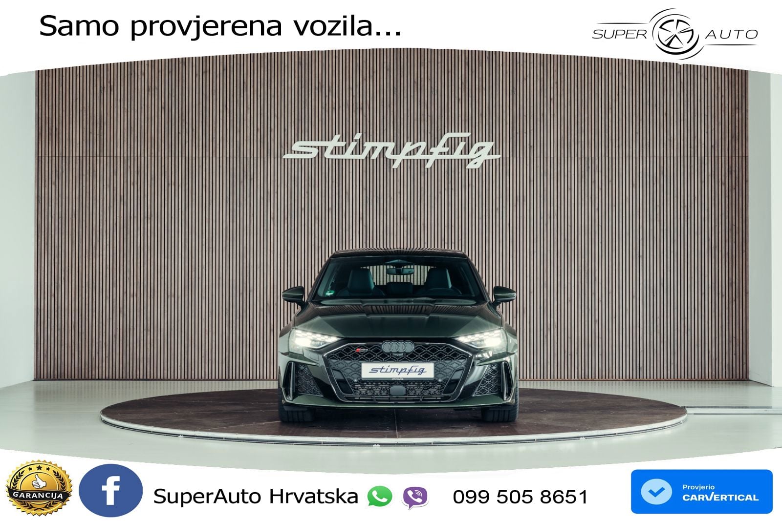 Audi RS3 Sedan 2.5 TFSI (400 KS) quattro S tronic