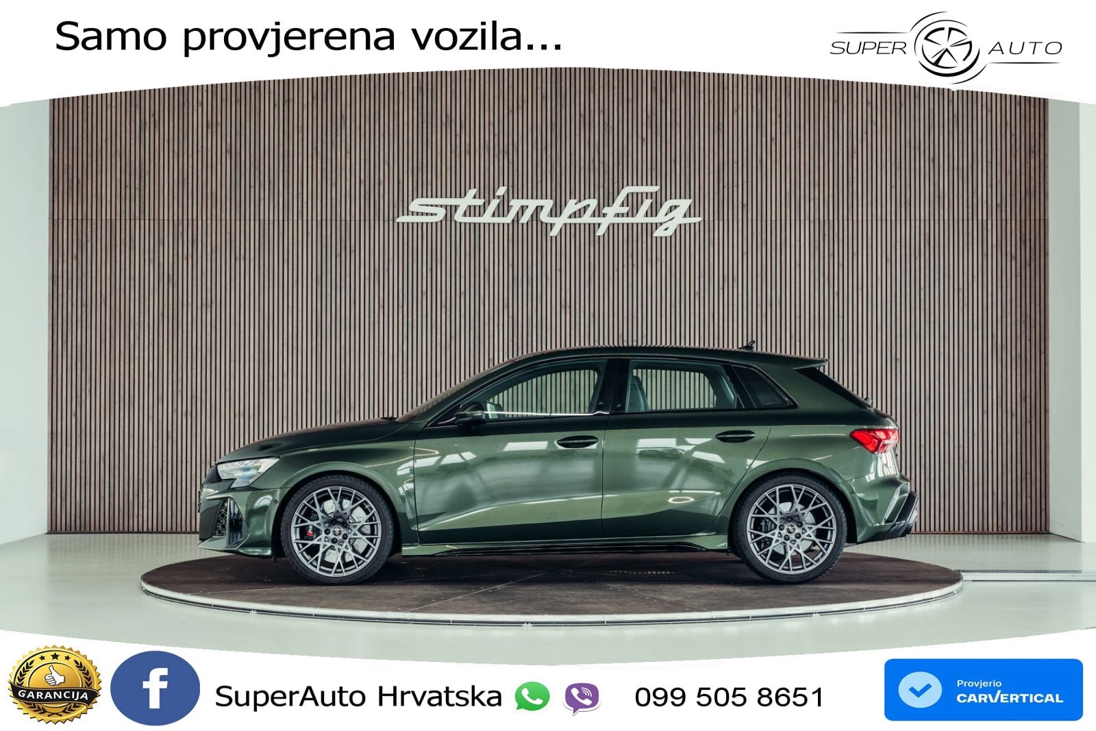 Audi RS3 Sedan 2.5 TFSI (400 KS) quattro S tronic