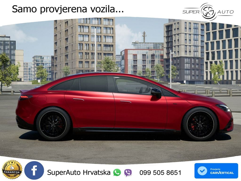 Mercedes EQE AMG 53 100 kWh (687 KS) 4MATIC+ AMG DYNAMIC PLUS ZRAČNI+ACC+GR SJED+KAM+PANO