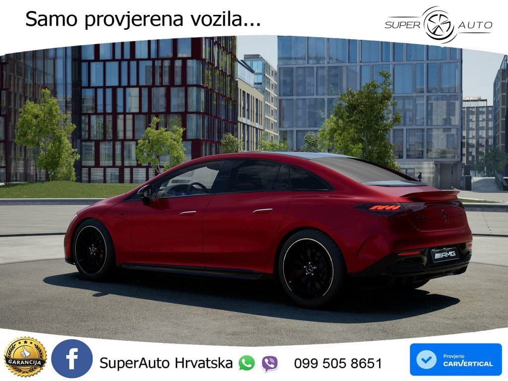 Mercedes EQE AMG 53 100 kWh (687 KS) 4MATIC+ AMG DYNAMIC PLUS ZRAČNI+ACC+GR SJED+KAM+PANO