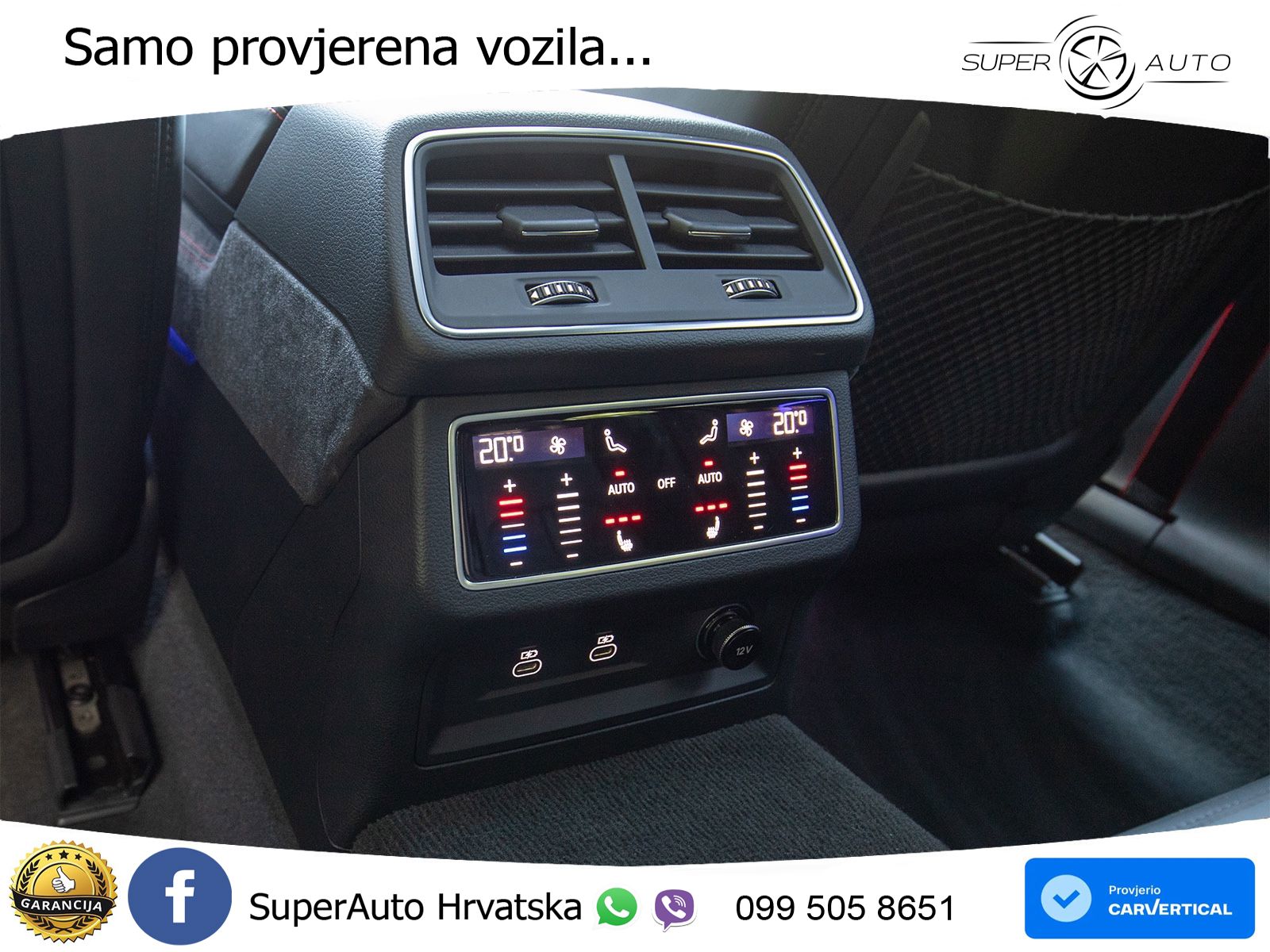 Audi RS6 Avant 4.0 TFSI V8 (600 KS) quattro Tiptronic ZRAČNI+ACC+GR SJED+KAM+PANO