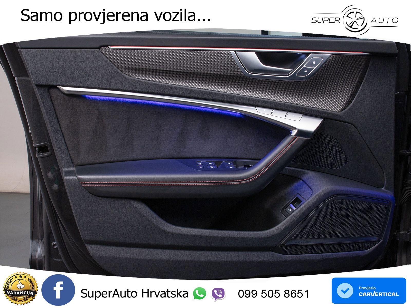 Audi RS6 Avant 4.0 TFSI V8 (600 KS) quattro Tiptronic ZRAČNI+ACC+GR SJED+KAM+PANO