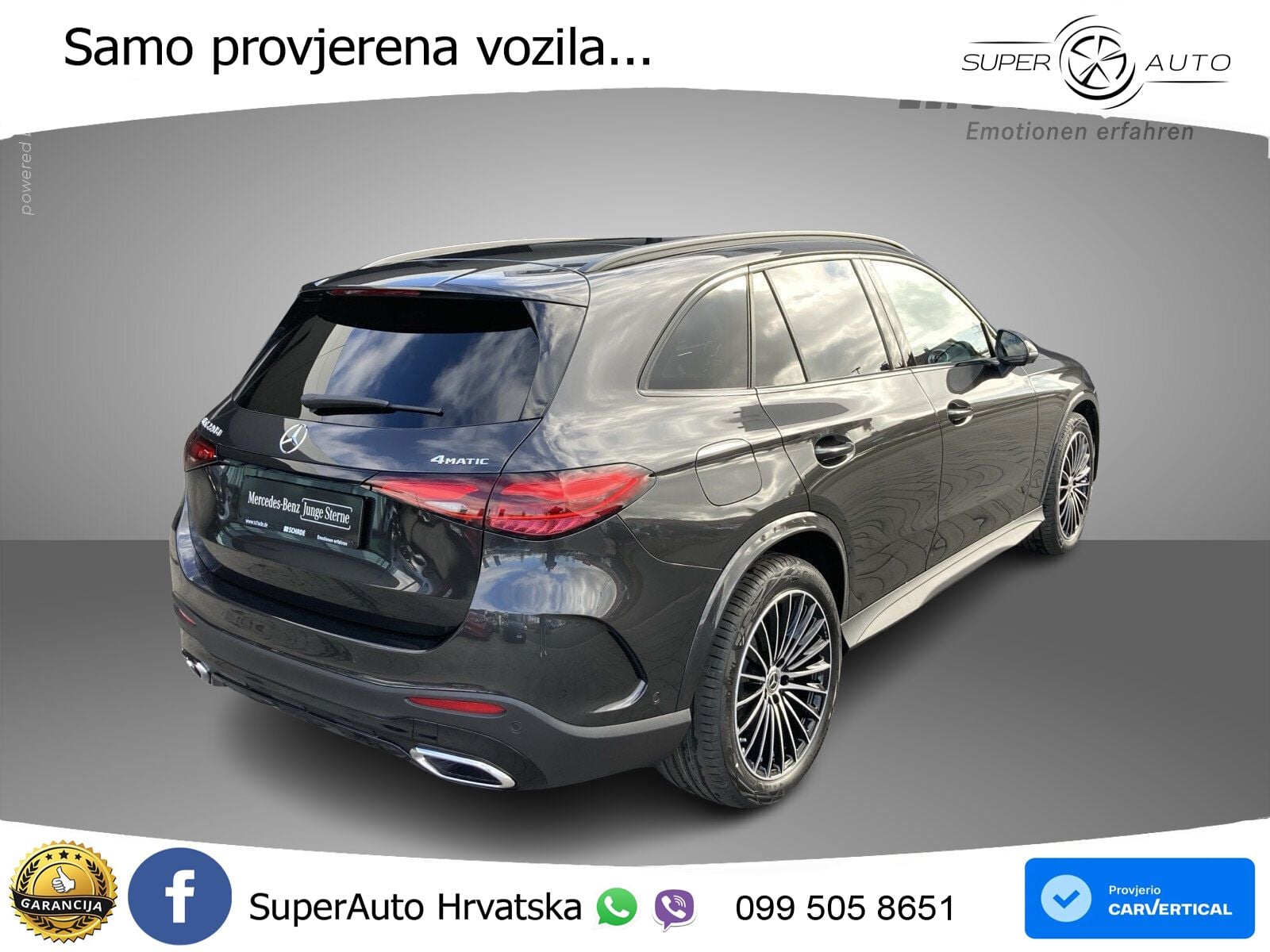 Mercedes GLC 220d (197 KS) 4MATIC 9G-TRONIC AMG LED+GR SJED+ACC