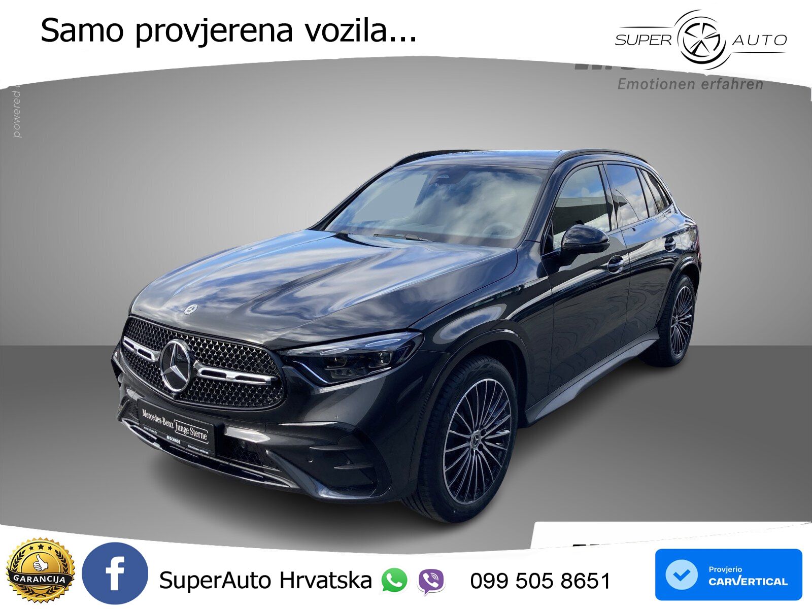 Mercedes GLC 220d (197 KS) 4MATIC 9G-TRONIC AMG LED+GR SJED+ACC