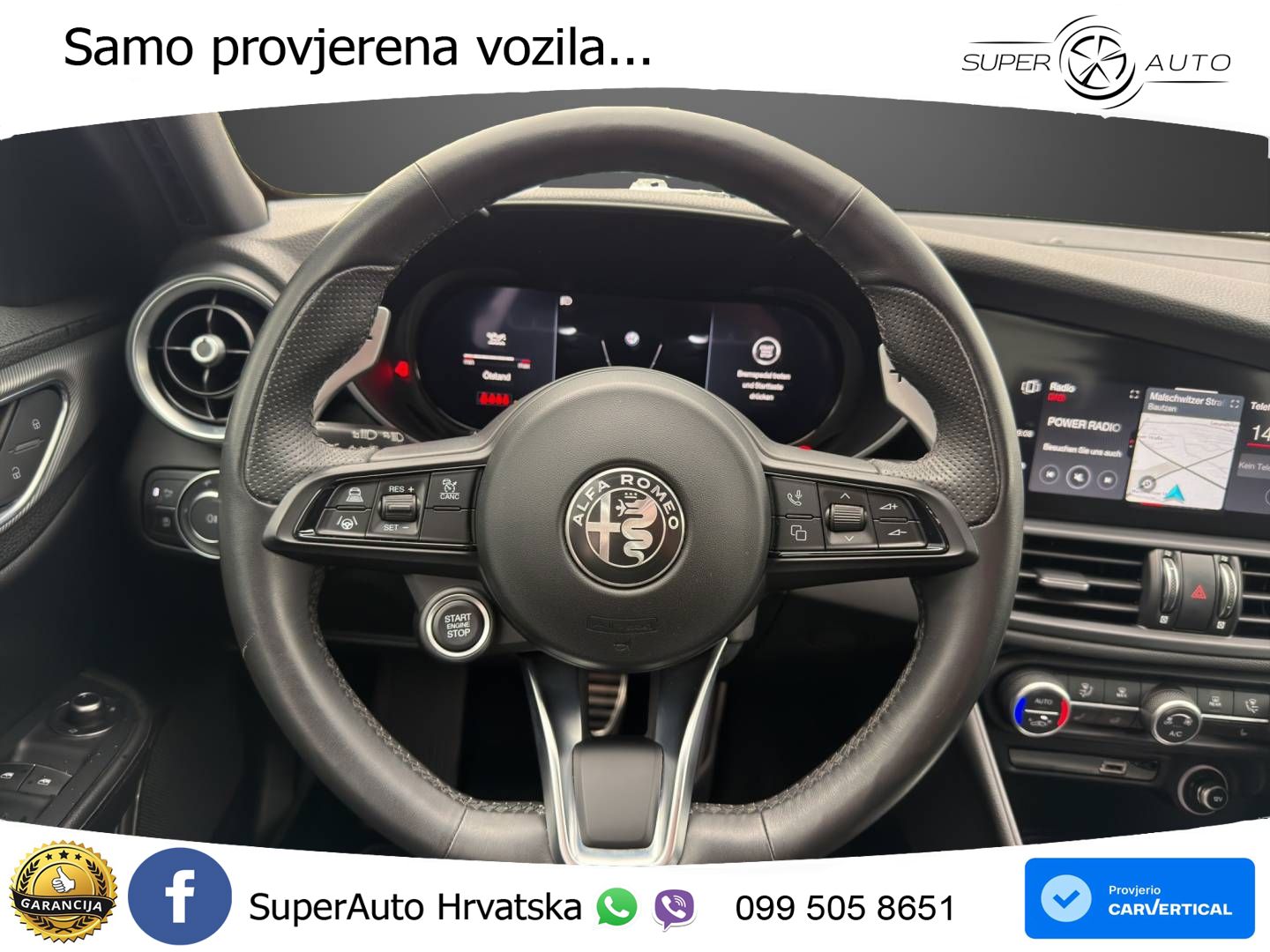 Alfa Romeo Giulia 2.0 Turbo (280 KS) Q4 Automatic LED+GR SJED+ACC