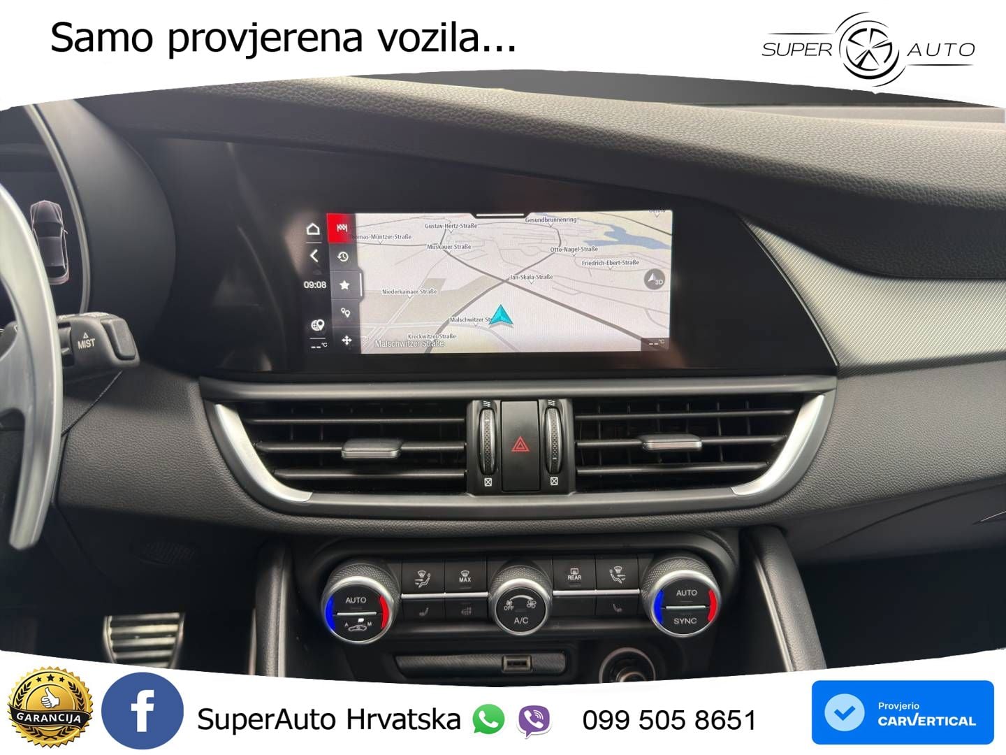 Alfa Romeo Giulia 2.0 Turbo (280 KS) Q4 Automatic LED+GR SJED+ACC