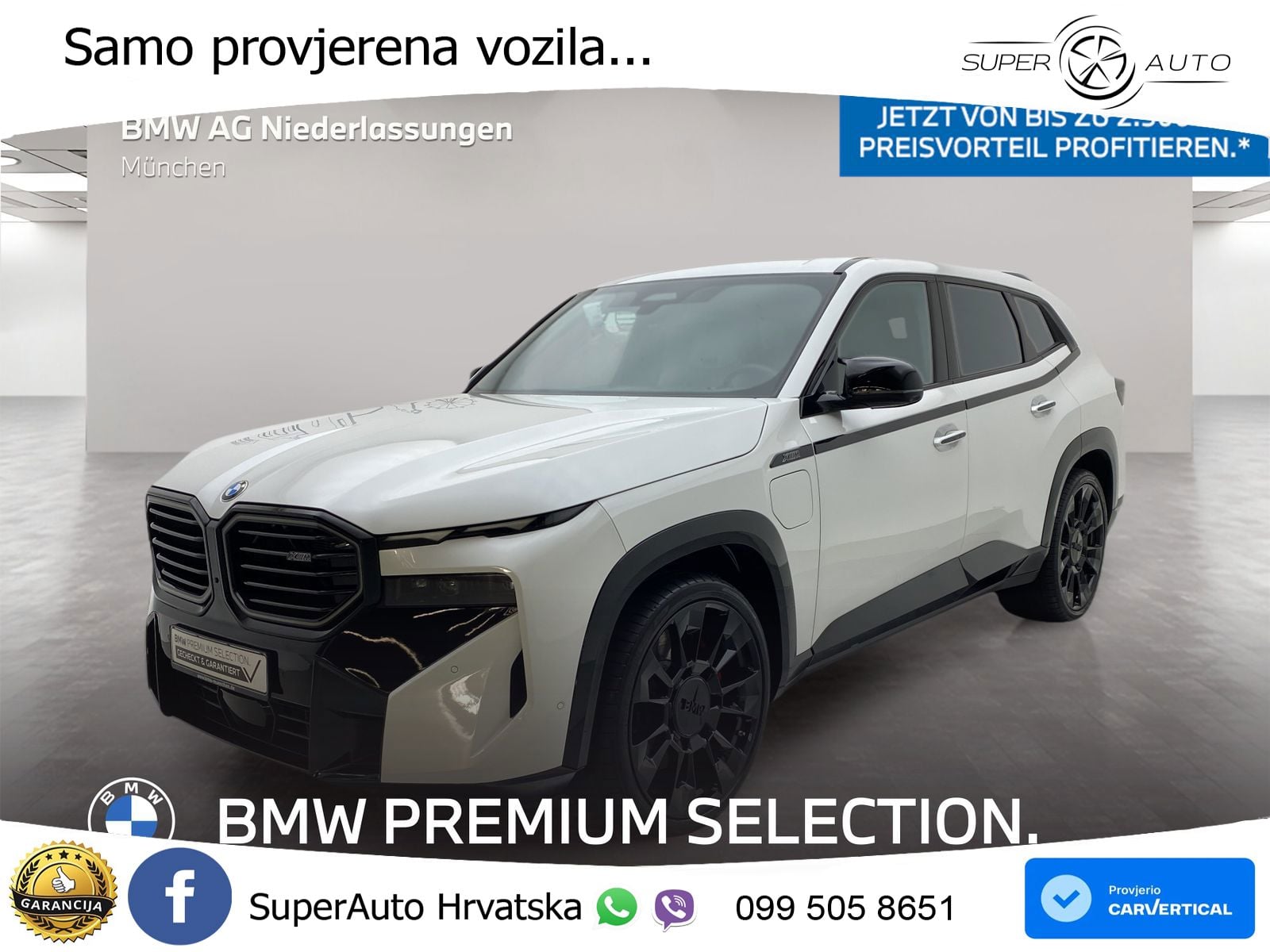 BMW XM 50e (476 KS) M xDrive M Steptronic
