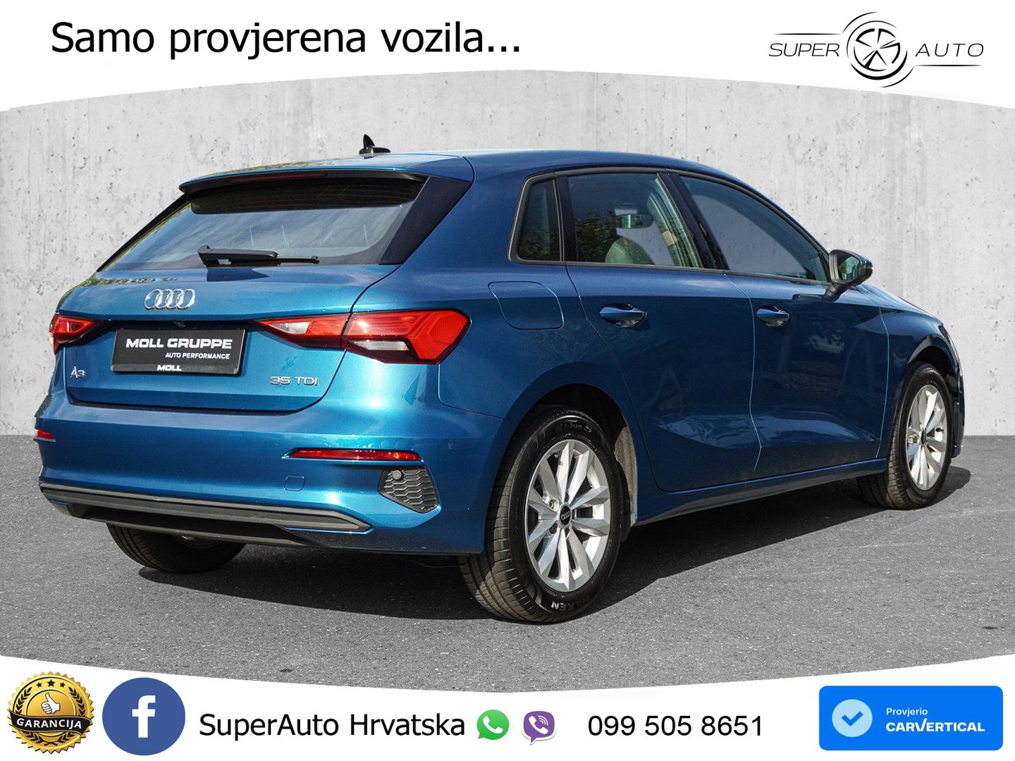 Audi A3 35 TDI (150 KS) S tronic