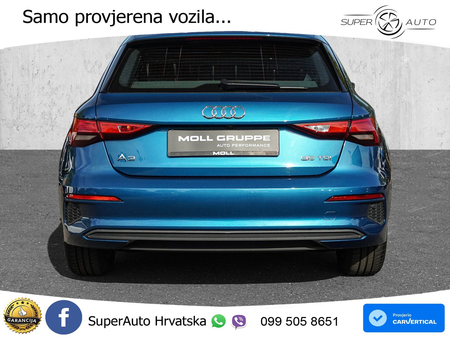 Audi A3 35 TDI (150 KS) S tronic