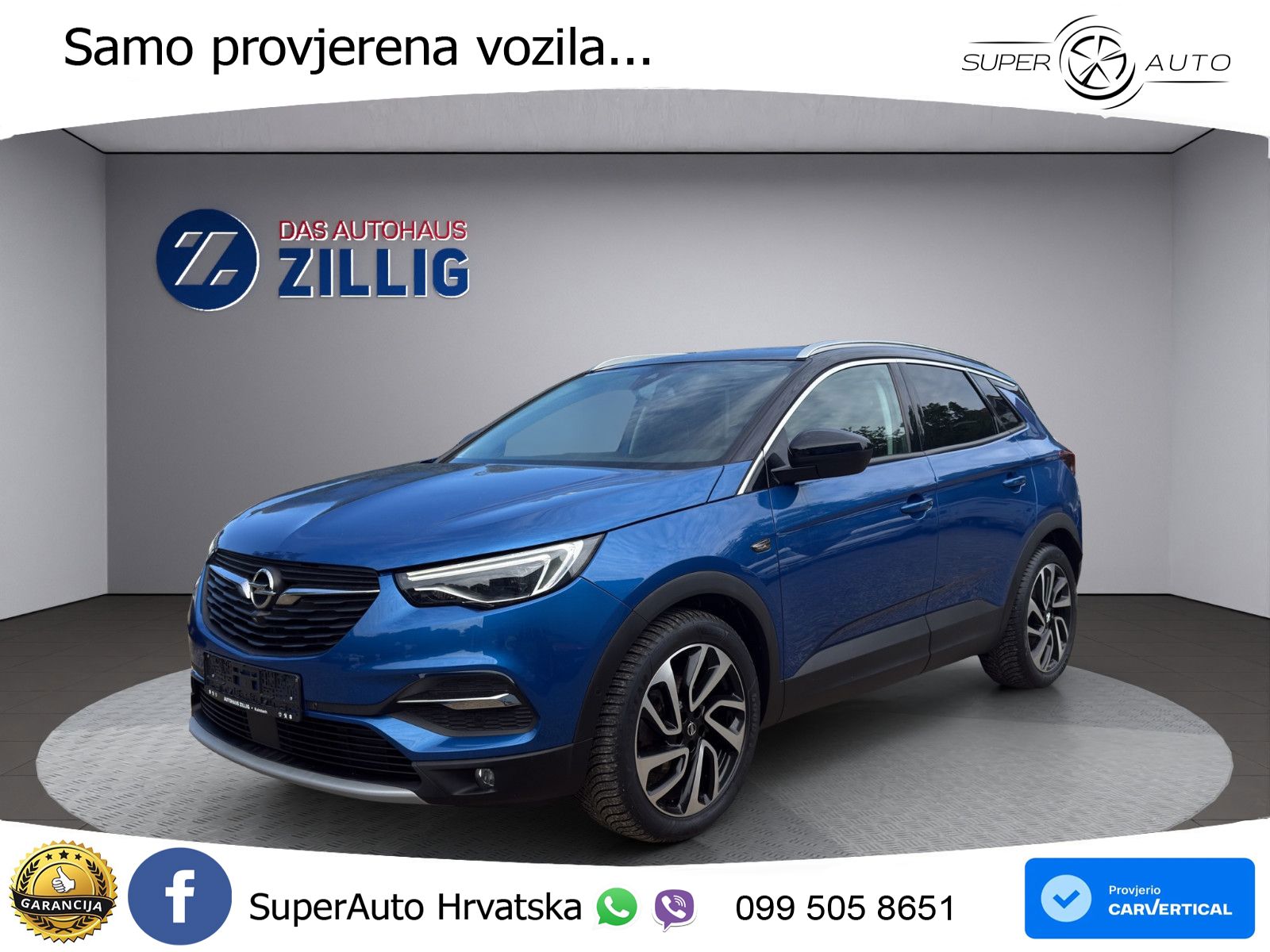 Opel Grandland X 2.0d (177 KS) Automatic LED+GR SJED+ACC