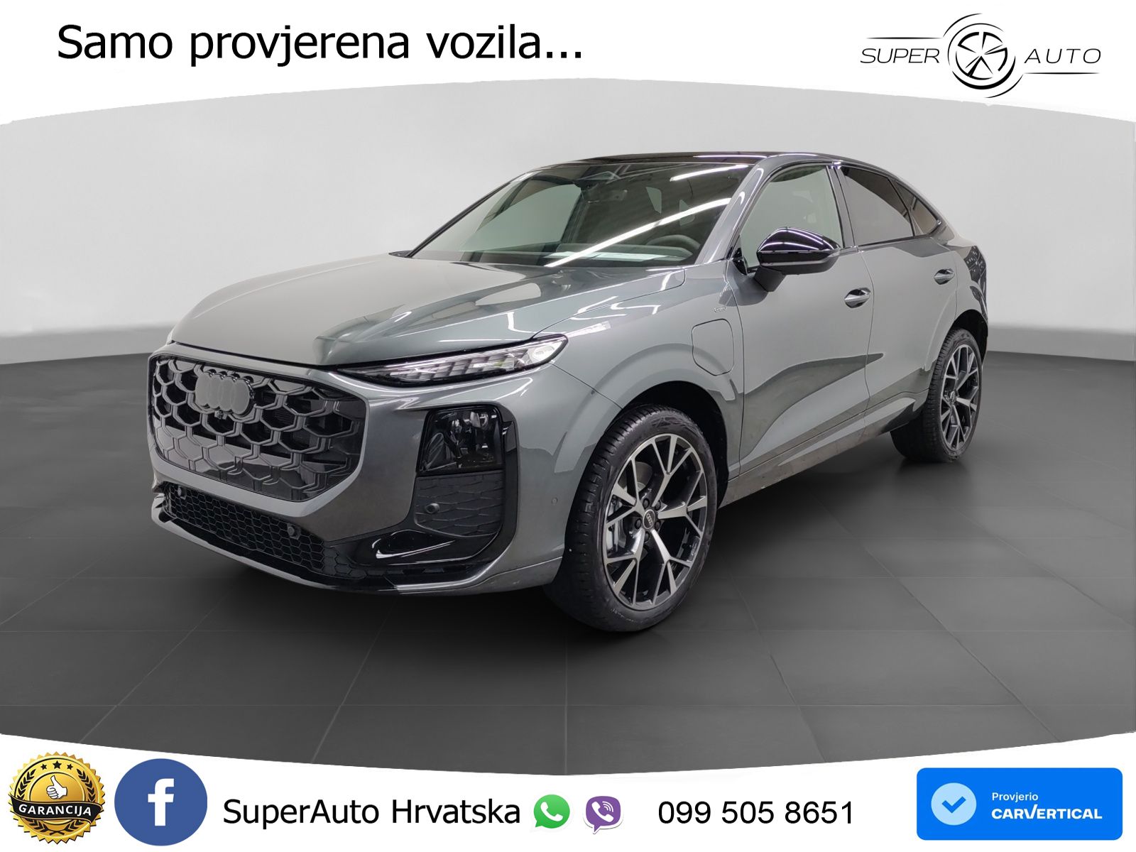 Audi Q3 Sportback 1.5 TFSIe (272 KS) S tronic S line LED+GR SJED+ACC