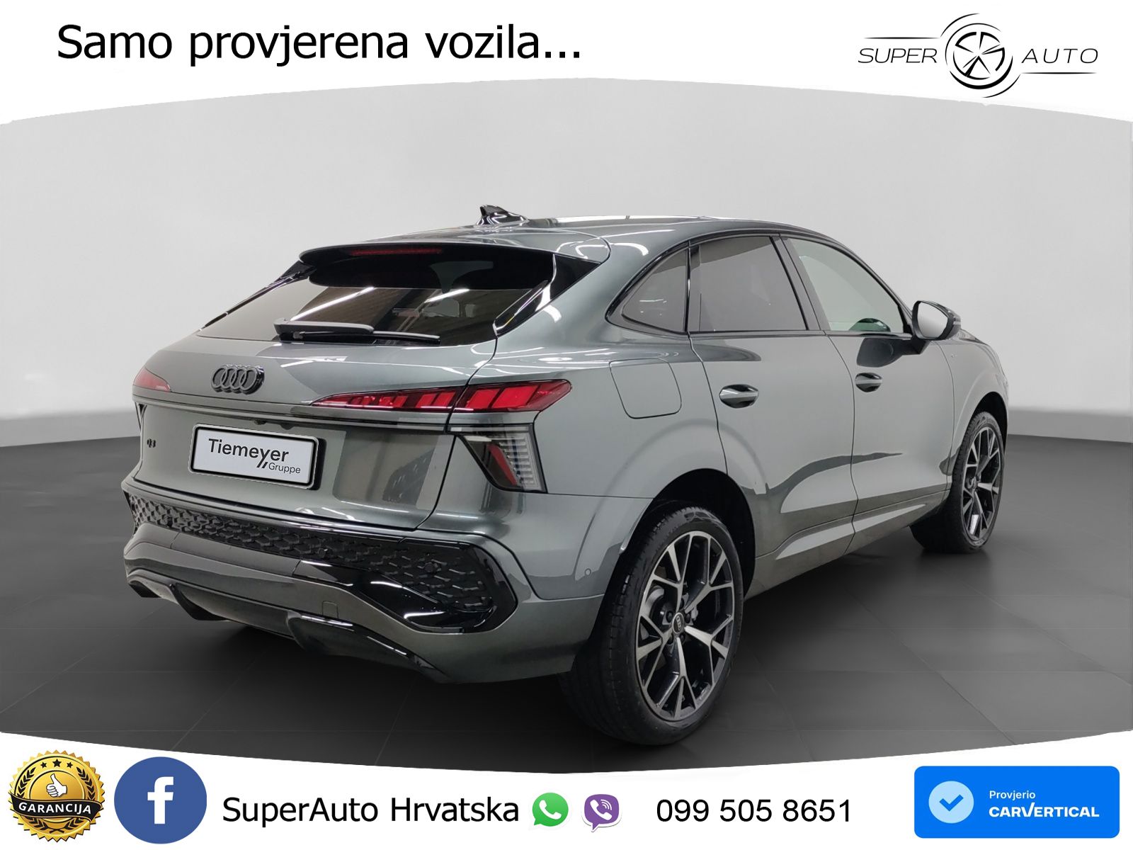Audi Q3 Sportback 1.5 TFSIe (272 KS) S tronic S line LED+GR SJED+ACC