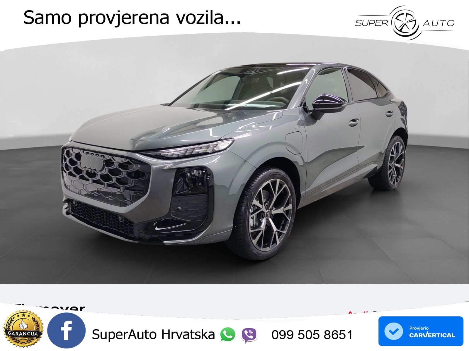 Audi Q3 Sportback 1.5 TFSIe (272 KS) S tronic S line LED+GR SJED+ACC