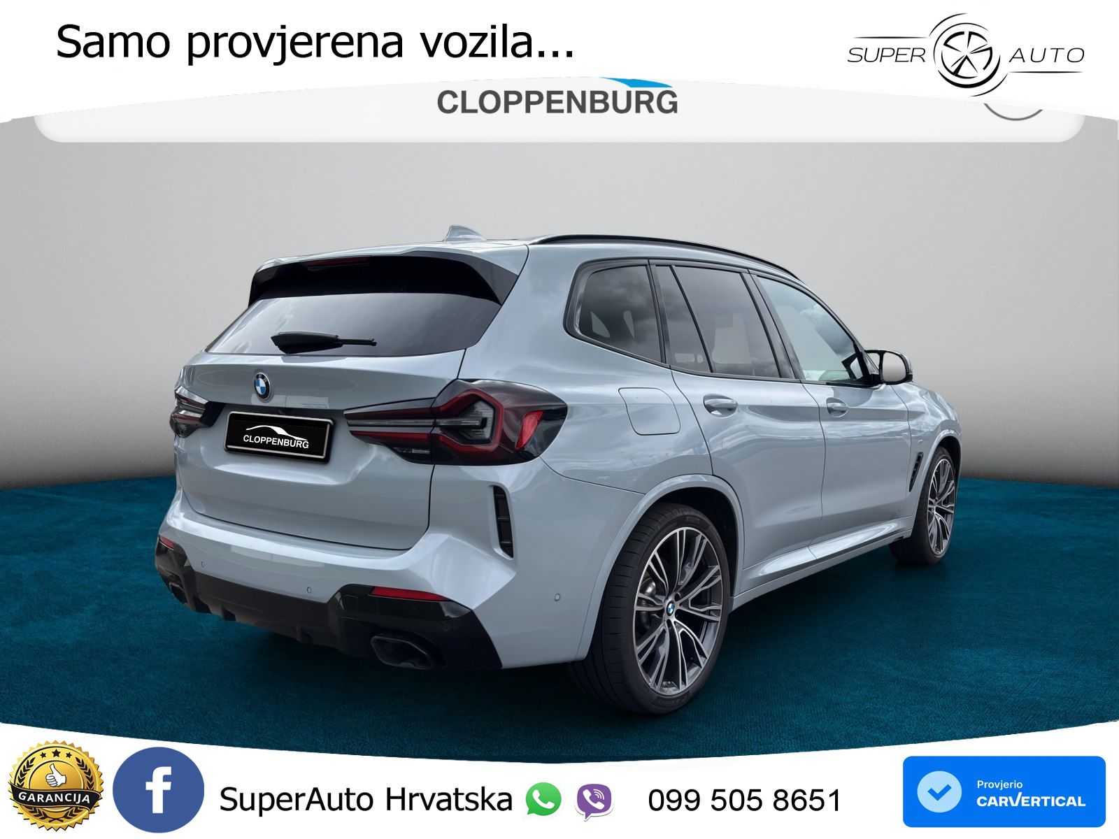 BMW X3 M40d xDrive Steptronic M Sport LED+GR SJED+ACC